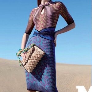 M Missoni colorful dress